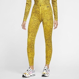 Leggings Nike Sportswear Dama Galbeni Negrii | BUHM-14658